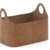 Clearance Flamant Hanan, Panier, Cuir, Ovale