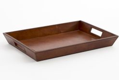 Wholesale Flamant Manhattan, Plateau, Cuir Marron