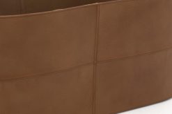 Clearance Flamant Hanan, Panier, Cuir, Ovale