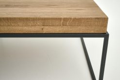 Wholesale Flamant Urban, Table Basse, Chene Et Metal, Marron Clair