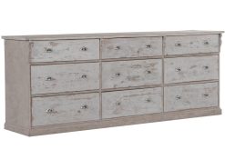 Wholesale Flamant Larsson, Commode, 9 Tiroirs, Finition Antique