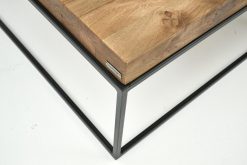 Wholesale Flamant Urban, Table Basse, Chene Et Metal, Marron Clair