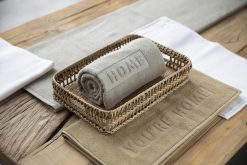 Wholesale Flamant Baobao, Serviette A Main, Blanc, 50X100 Cm