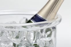 New Flamant Gelman, Refroidisseur A Vin, Verre, Souffle A La Bouche