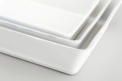 Best Flamant Jille, Plat A Four, Ceramique, Blanc, 25Cm