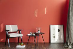 New Flamant Robyn, Table D'Appoint, Teck Recupere, Ronde, Ensemble De 3