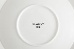 New Flamant Cathy, Assiette, Porcelaine, Blanc, 19Cm