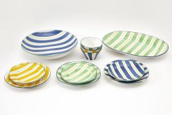 Clearance Flamant Nanna, Bol De Service, Bleu, Rond