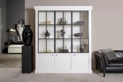 Clearance Flamant Bellamy, Canape, Noir, Cuir, 2,5 Places