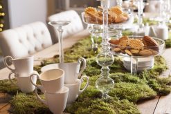 Hot Flamant Kira, Plat, Sur Pied, Verre, L