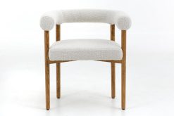 Online Flamant Fantaisie, Fauteuil, Tissu, Blanc