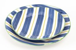 Hot Flamant Nanna, Assiette, 28 Cm, Bleu